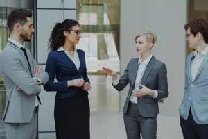 Business team meeting