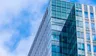 Stock photo of office towers in a city center.